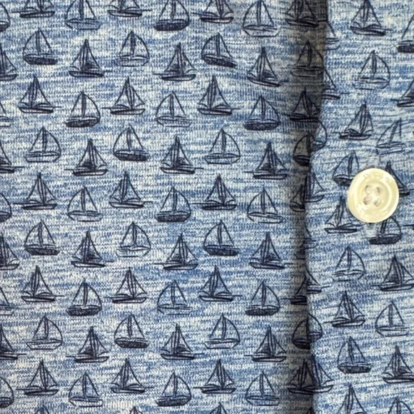 Daniel Cremieux Casual Blue Textured Shirt - Picture 4 of 4